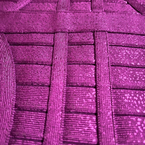 Grape Bandage mini dress - Picture 5 of 9